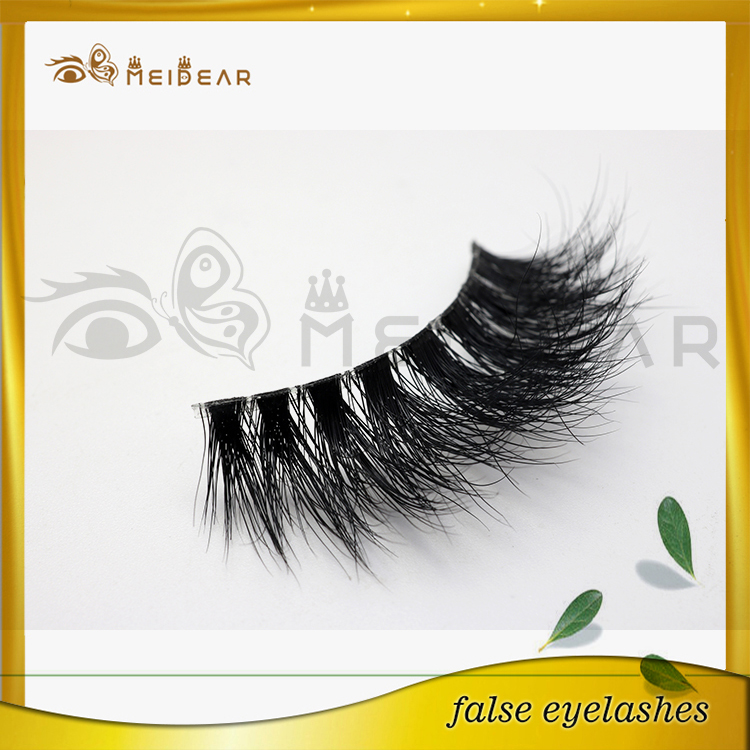 Siberian glamorous 3D mink lashes with custom package